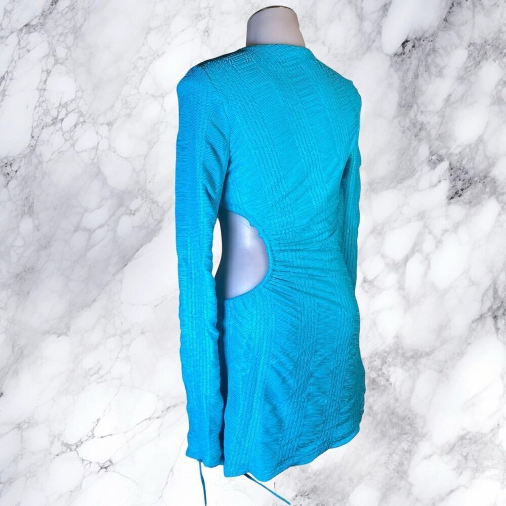 Superdown Filippa Ruched Mini Dress Blue - Picture 11 of 12